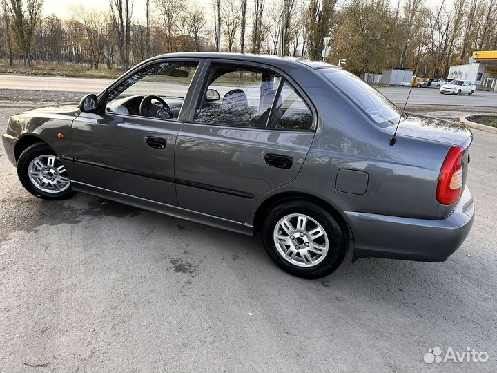 Hyundai Accent 1.5 МТ, 2007, 222 056 км