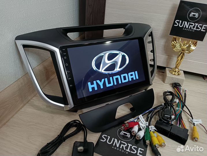 Магнитола андроид Hyundai Creta IX25 2/32 IPS GPS