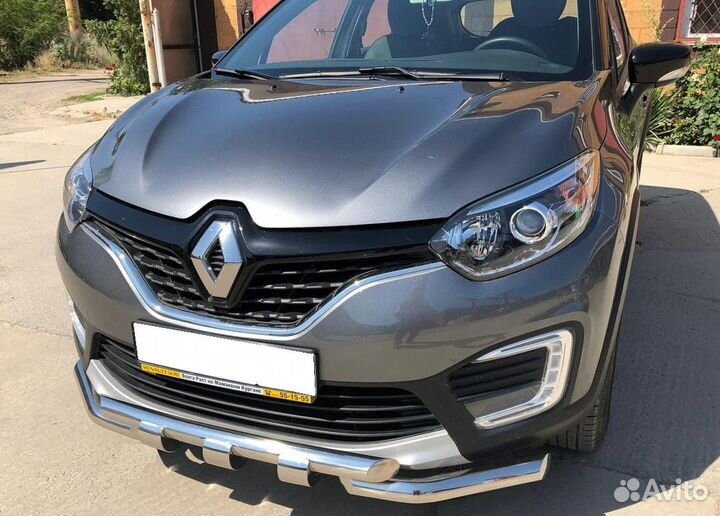 Renault Kaptur 2017 Защита переднего бампера (G)
