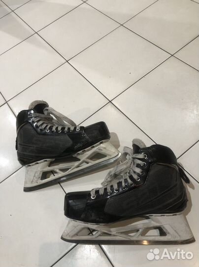 Коньки хоккейные вратарские взрослые Вауэр 45 р