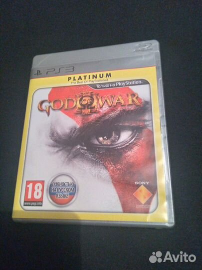 Диск Sony PS3 God of War 3 Лицензия