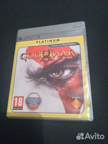 Диск Sony PS3 God of War 3 Лицензия