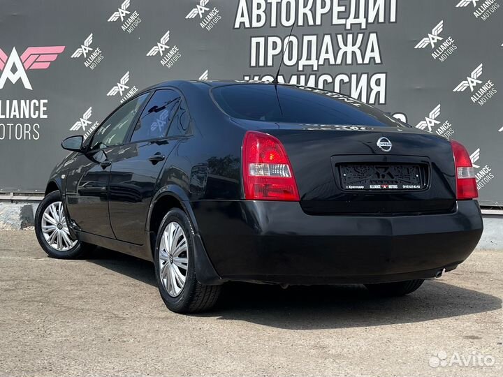 Nissan Primera 1.8 AT, 2006, 186 500 км