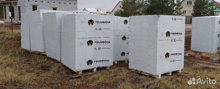 Газоблок теплит березовский 625 х 100 х 250