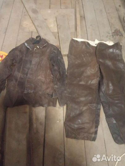 Костюм сварщика кожаный