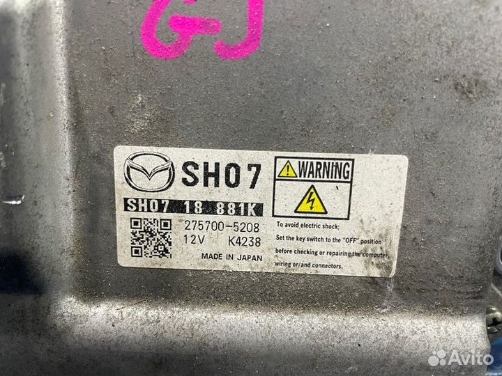 Эбу двигателя Mazda 6 GJ