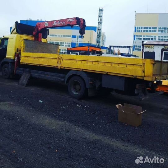 Аренда и услуги манипулятора, стрела 3 т, 11 м, борт 7 т, 6.2 м