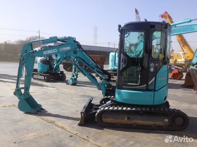 Мини-экскаватор Kobelco SK27SR(Cab), 2018