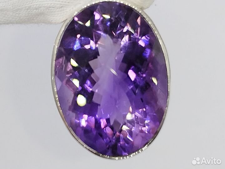 Кулон с аметистом