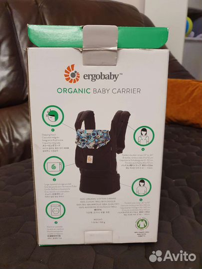 Эргорюкзак ergobaby оригинал