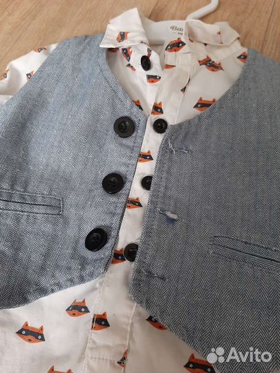 Костюм на мальчика тройка, 68-74см