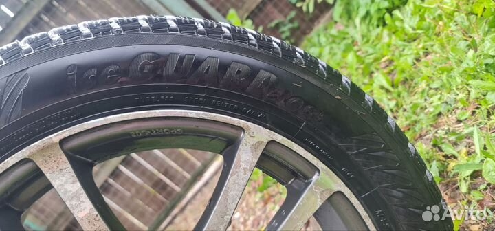 Комплект колёс r17 5х100 на зимней шипованной