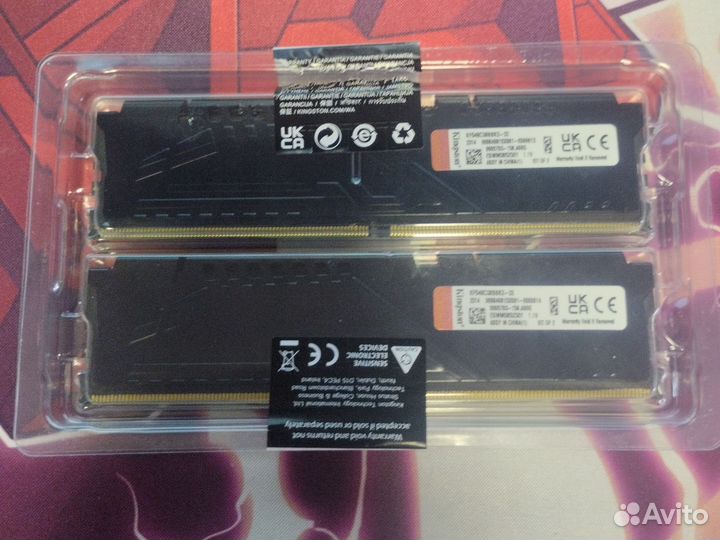 Kingston Fury beast black DDR5 32 gb