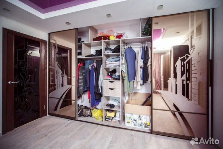 Гардеробная с фабрики