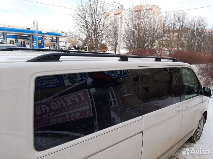 Рейлинги на крышу Volkswagen T5, Длинная база, чер