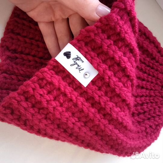 Шапка вязаная, новая