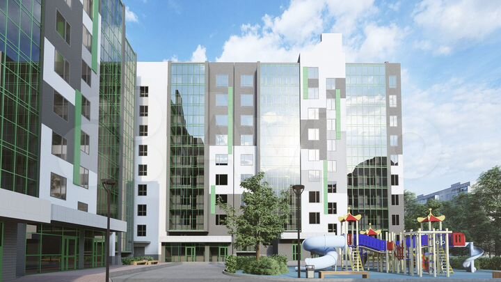 1-к. квартира, 42,8 м², 2/9 эт.