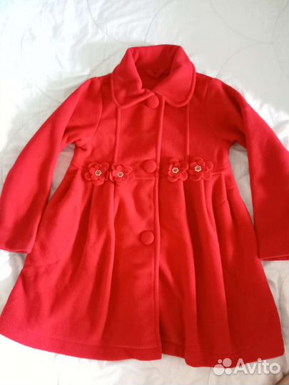 Пальто для девочки 116