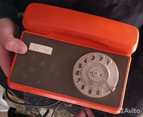 Телефон дисковый СССР Tesla
