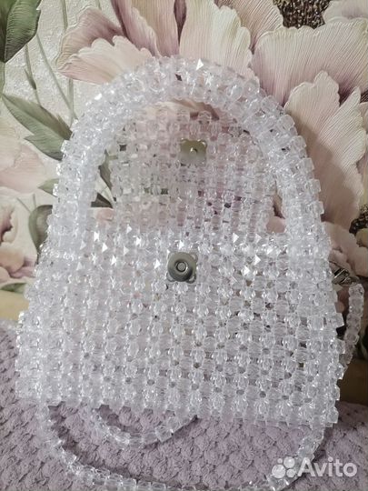 Сумка из бусин ручной работы