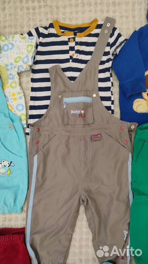 Вещи пакетом 68-92 рост 6-24 месяцев