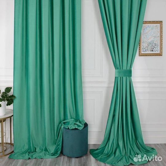 Портьеры бархат Беллиссимо Атлантис шторы