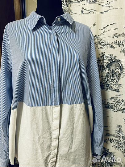 Рубашка хлопок Marina Rinaldi большой размер