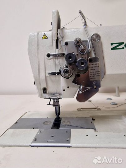 Швейная машина двухигольная прямострочная zoje8450