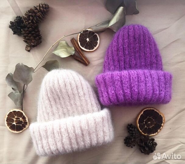 Шапка женская вязаная