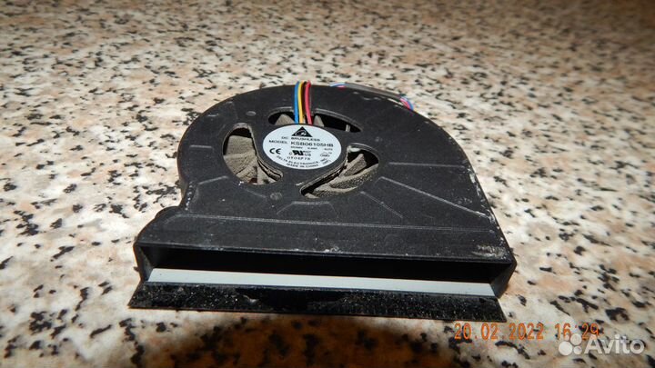 Система охлаждения ноутбука (кулер, вентилятор)
