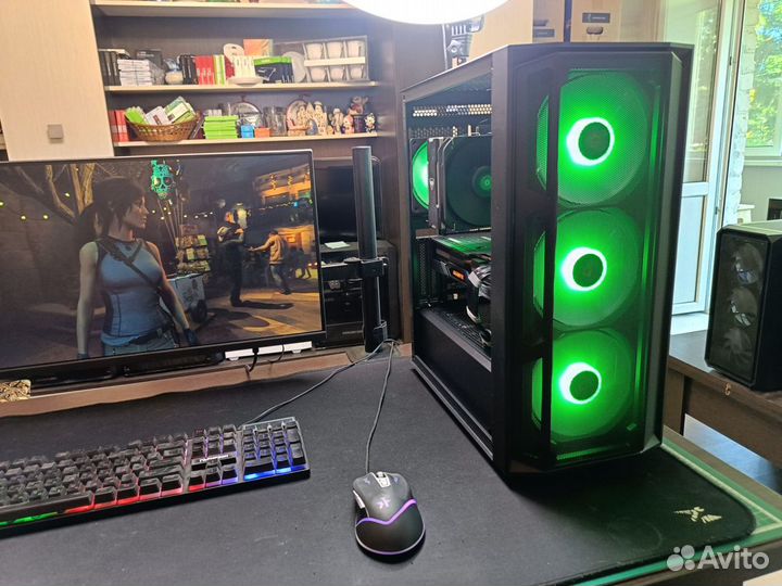 Игровой топ пк Ryzen5 7500F+ RX7700 XT 12Gb+ 32Gb