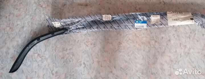 Спойлер переднего бампера на хундай губа