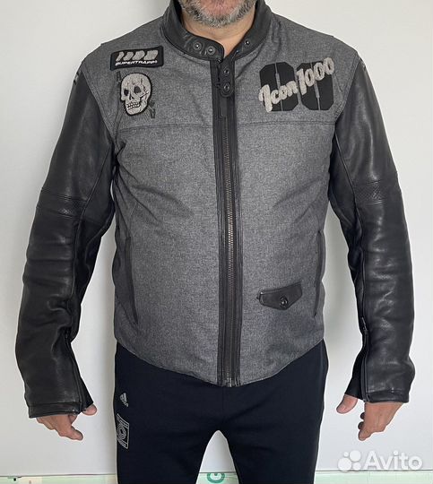 Мотокуртка мужская бу
