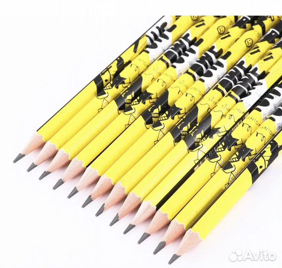 Карандаши чернографитные