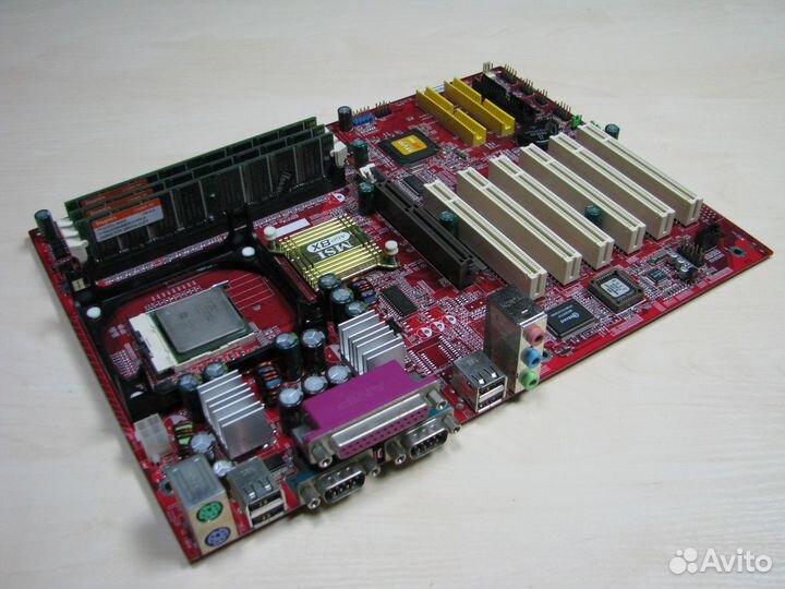 MSI 648 Max (MS-6585) S-478 + Cel 2000MHz + 768MB