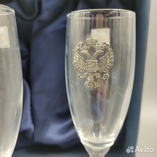 Бокалы для шампанского «Держава»