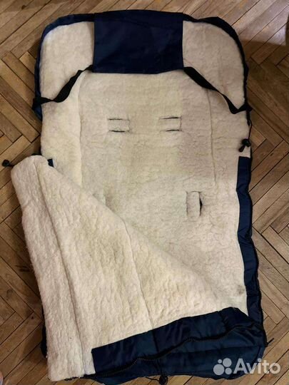 Зимний конверт в коляску