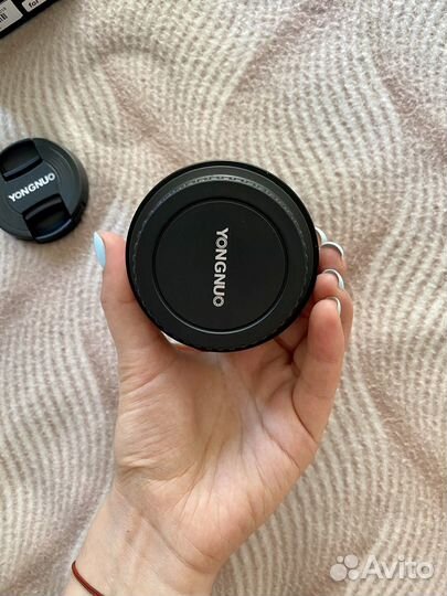 Новый Объектив yongnuo 50mm f1.8