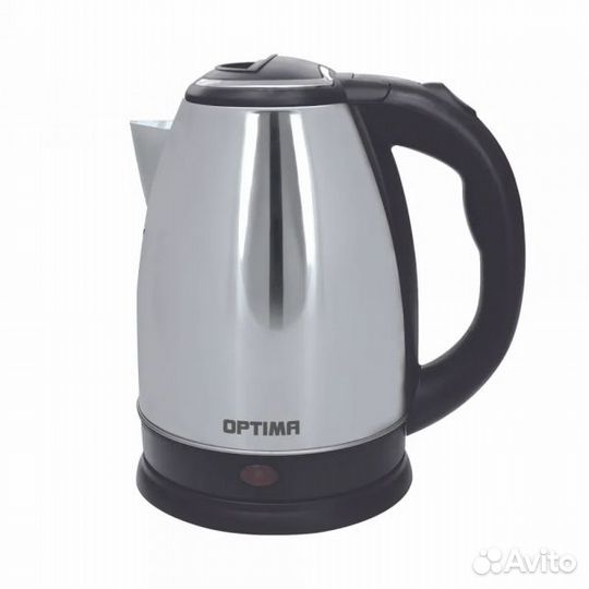 Чайник Optima EK-1808SS, (глянцевый серый)