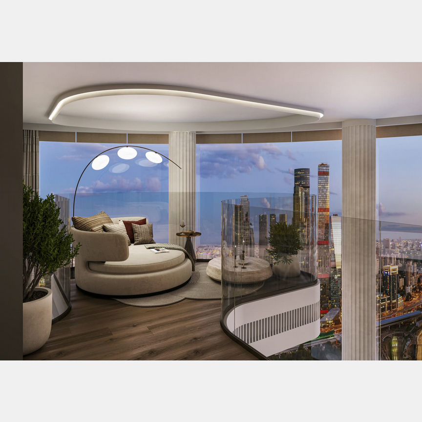 1-к. квартира, 47 м², 12/46 эт.