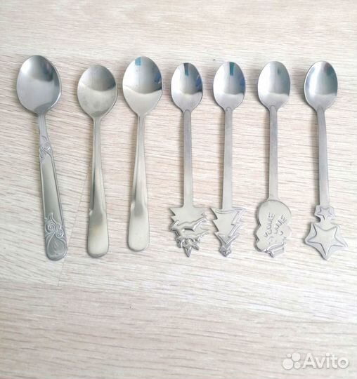 Ложки, Вилки, Ножи, Чайные ложки