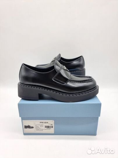 Лоферы женские Prada Люкс 36,37,38,39,40,41