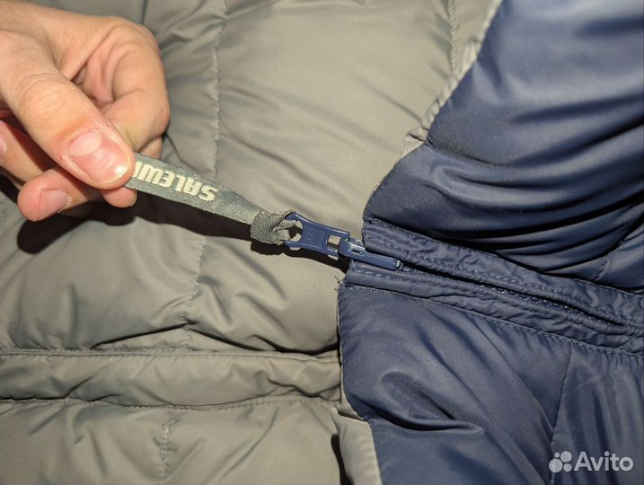 Пуховик Salewa двухсторонний Gore tex Windstopper