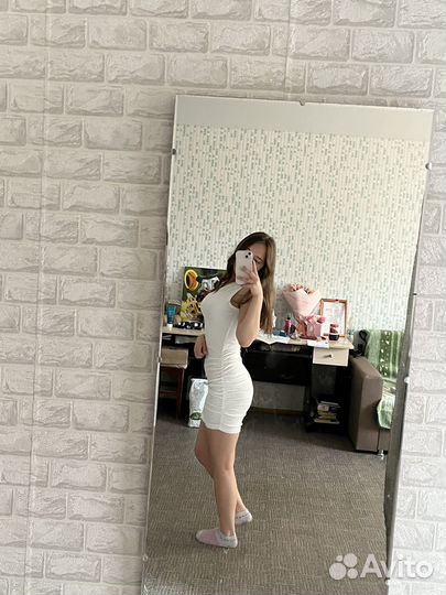 Вечернее платье 42 44 белое