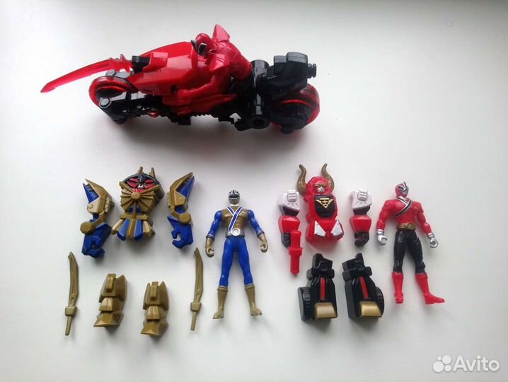 Фигурки могучие рейнджеры power ranger bandai