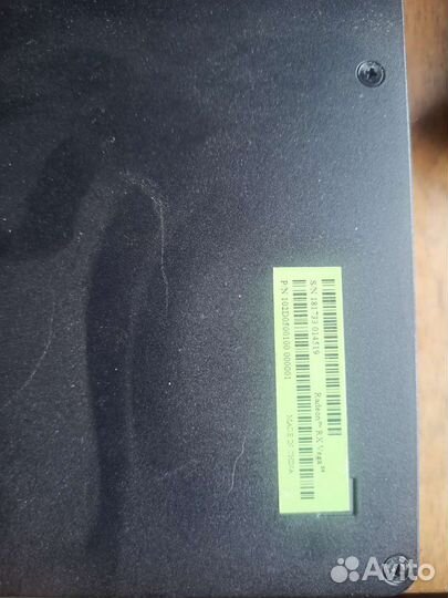 Видеокарта AMD Vega 64 8gb HBM2