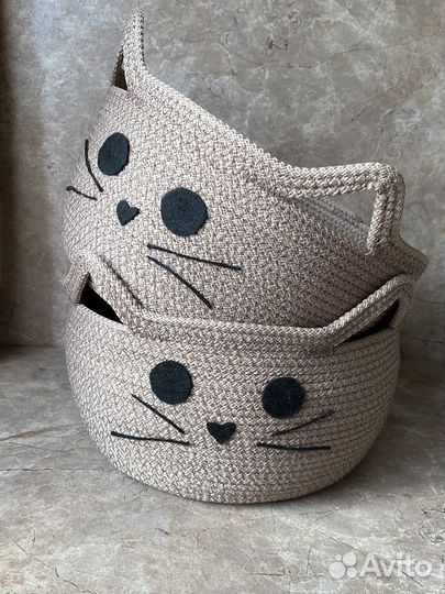 Детская корзина для игрушек