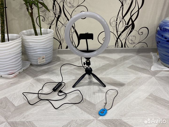 Кольцивая лампа