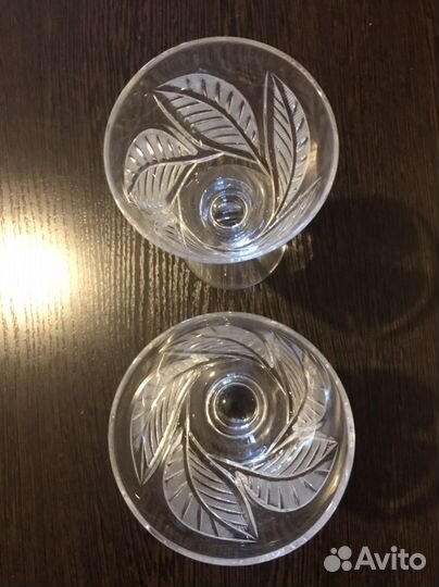 Фужеры хрустальные СССР