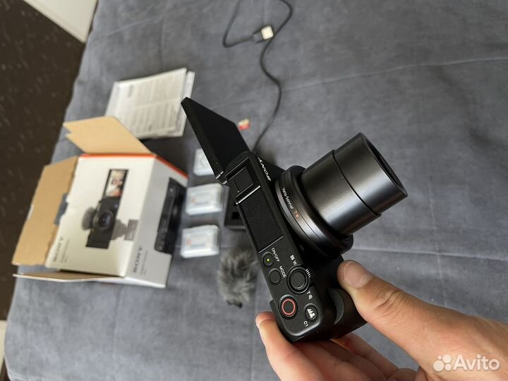 Sony zv-1 фото видео камера экшен (блогерская)